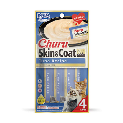 Inaba Churu Tuna Recipe Skin & Coat Cat Treats