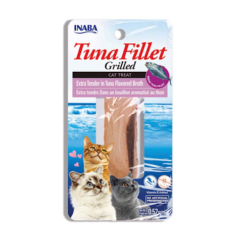 Inaba Extra Tender Tuna in Tuna Flavored Broth Grilled Fillets for Cats