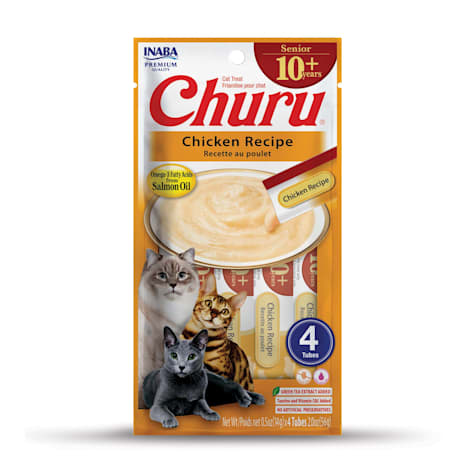 Inaba Churu Chicken Recipe Treats for Senior 10+ Cats