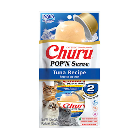 Inaba Churu Tuna Recipe Pop'n Serve Cat Treats