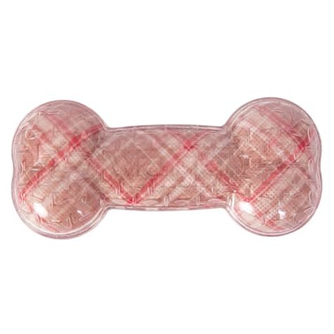 Wrangler Tan Embossed Logo Printed TPR Bone Dog Toy
