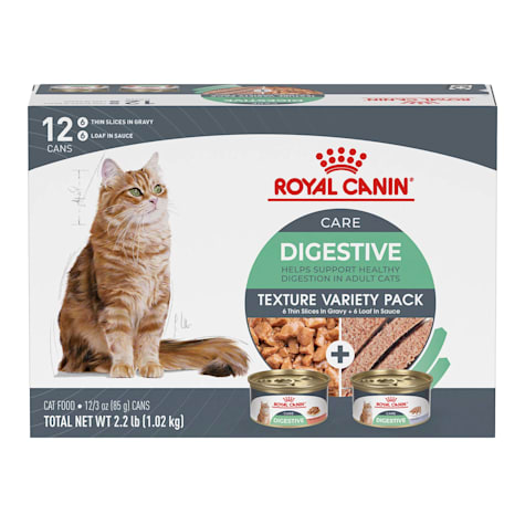 Royal Canin Feline Care Nutrition Digestive Care Adult Wet Cat Food Variety Pack