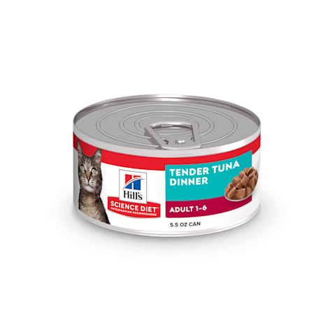Hill's Science Diet Adult Tender Tuna Dinner Canned Wet Cat Food