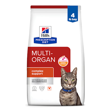 Hill's Prescription Diet Multi-Organ Support Chicken Dry Cat Food