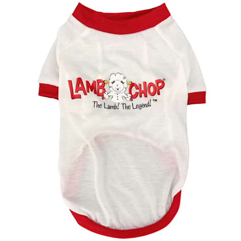 Multipet Internatonal Classic Lamb Chop Ringer Dog Tee