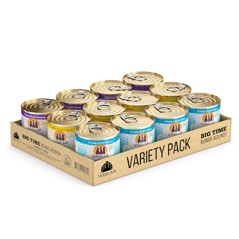 Weruva Pate Big Time Bonus Round Variety Pack Wet Cat Food