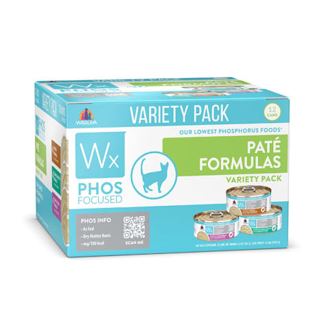 Weruva Wx Phos Focused Pate Formulas Variety Pack Wet Cat Food