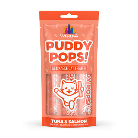 Weruva Puddy Pops Tuna & Salmon Lickable Cat Treats