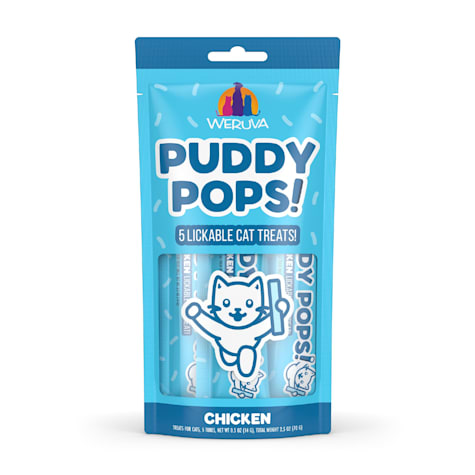 Weruva Puddy Pops Chicken Lickable Cat Treats