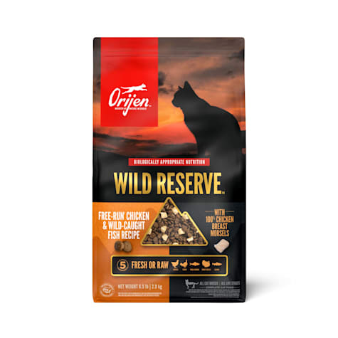 ORIJEN Wild Reserve Free-Run Chicken & Wild-Caught Fish Recipe Dry Cat Food