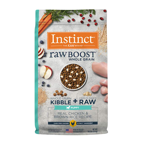 Instinct Raw Boost Puppy Whole Grain Real Chicken & Brown Rice Recipe Natural Dry Dog Food