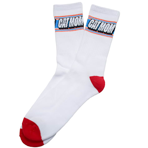 Zanden Cat Mom Crew Socks
