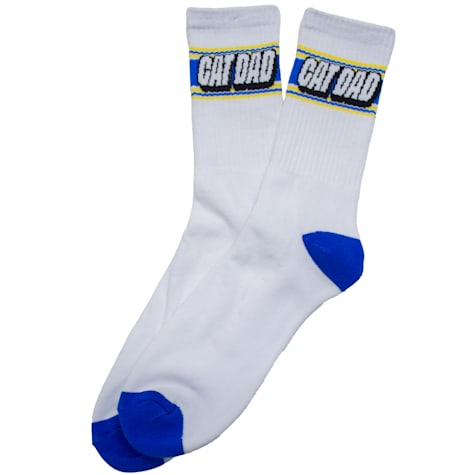 Zanden Cat Dad Crew Socks