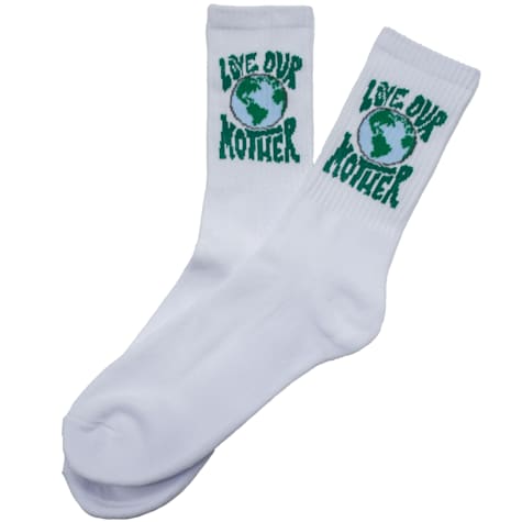 Zanden Love Our Mother Earth Crew Socks