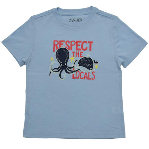 Zanden Respect The Locals Youth Unisex Tee