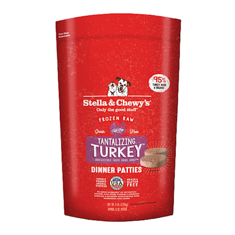 Stella & Chewy's Frozen Tantalizing Turkey Patties Dog Food