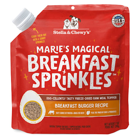 Stella & Chewy's Marie's Magical Burger Recipe Breakfast Sprinkles for Dogs