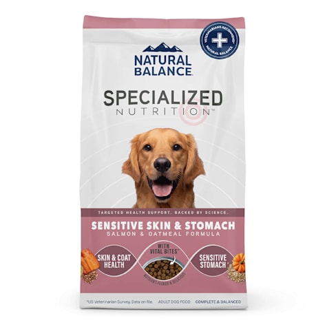 Natural Balance Specialized Nutrition Sensitive Skin & Stomach Salmon & Oatmeal Formula Dry Dog Food