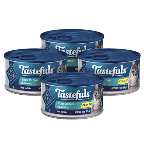 Blue Buffalo Tastefuls Flaked Style, Tuna Entree in Gravy Natural Wet Cat Food