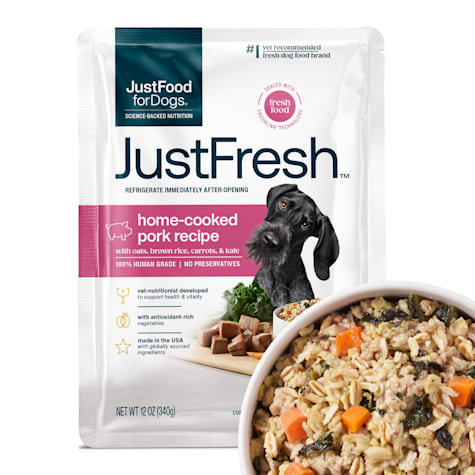 JustFoodForDogs Just Fresh Pork Wet Dog Food