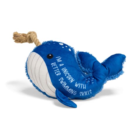 Petco Narwhal Rope and Plush Dog Toy