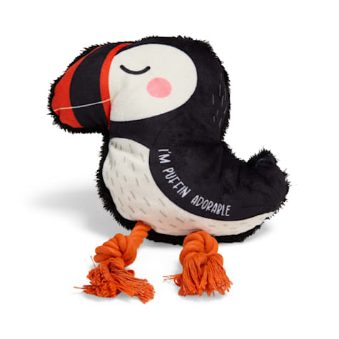 Petco Puffin Plush Dog Toy