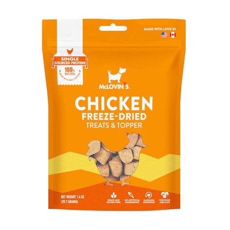 McLovin's Pet Chicken Freeze Dried Dog Treats & Topper