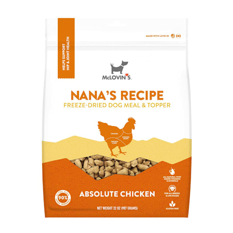 McLovin's Pet Nana's Recipe Chicken Freeze Dried Complete Dog Meal