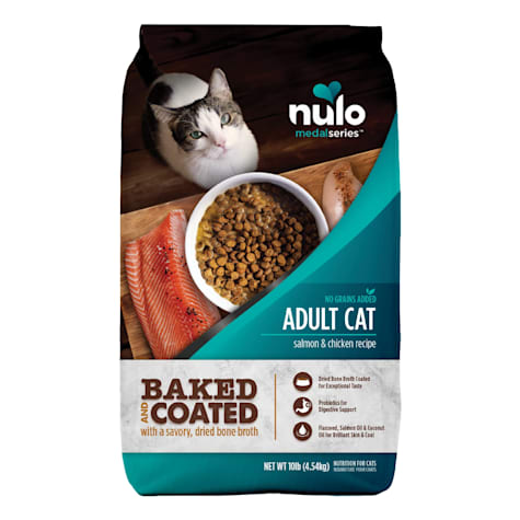 Nulo MedalSeries Baked & Coated Salmon & Chicken Recipe Dry Kibble Adult Cat Food