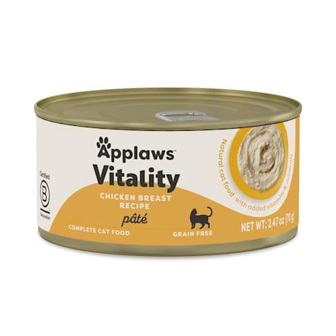 Applaws Vitality Natural Chicken Breast Pate Recipe Wet Cat Food
