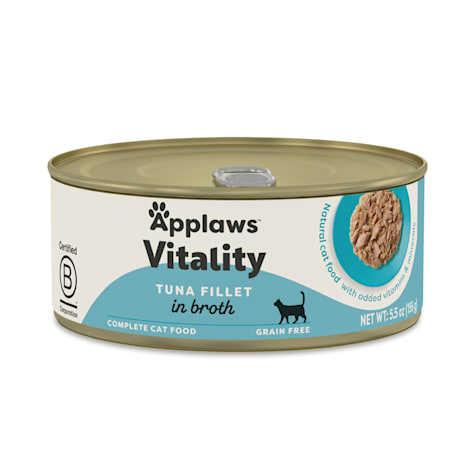 Applaws Vitality Tuna Fillet in Broth Natural Wet Cat Food