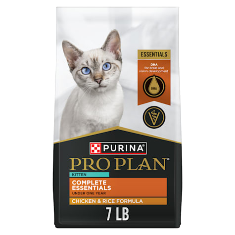Purina Pro Plan Complete Essentials Chicken and Rice Formula Dry Kitten Food