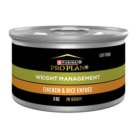 Purina Pro Plan Adult Weight Management Chicken and Rice Entree in Gravy High Protein Wet Cat Food