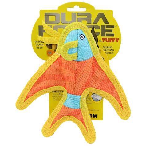 DuraForce Orange Jr Angel Fish Dog Toy