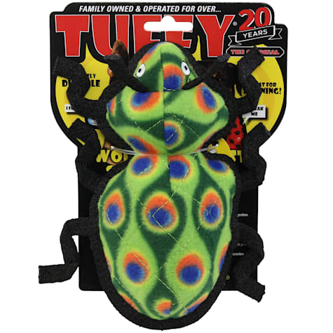 Tuffy Bug Touch Beetle Dog Toy