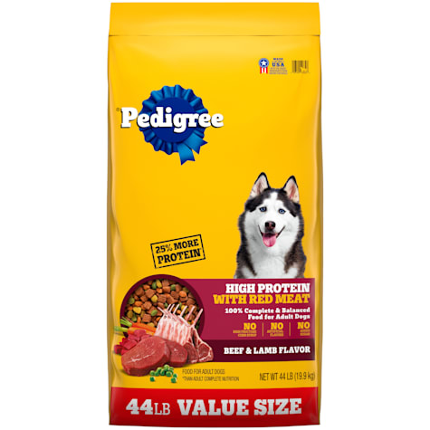 Pedigree High Protein Beef and Lamb Flavor Adult Dry Dog Food