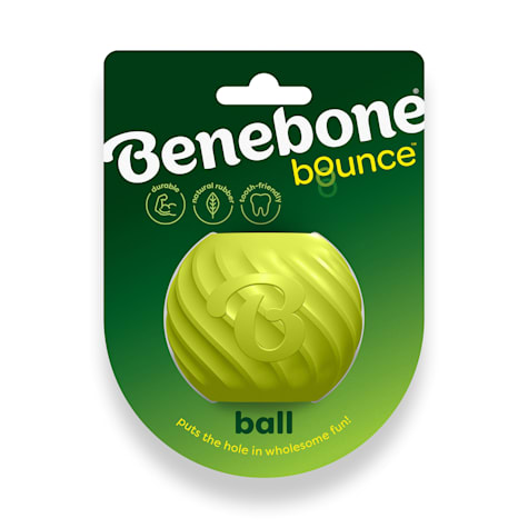 Benebone Bounce Rubber Ball Toy for Dogs