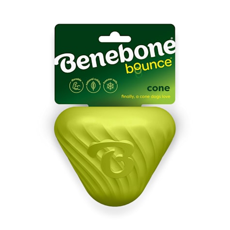 Benebone Bounce Rubber Cone Toy for Dogs