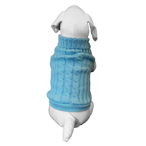Pet Life Heavy Cotton Rib-Collared Pet Sweater
