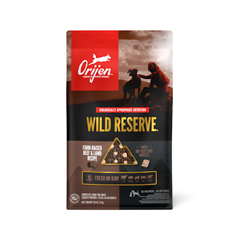 ORIJEN Wild Reserve Farm-Raised Beef & Lamb Recipe Dry Dog Food