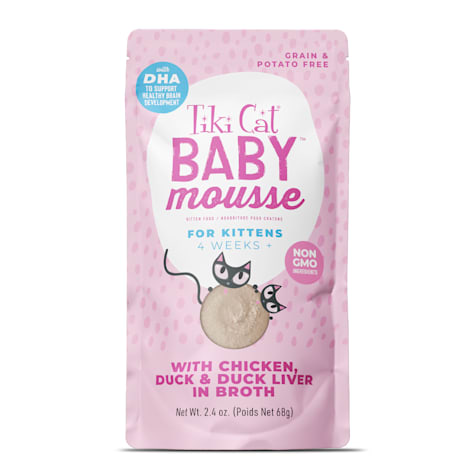 Tiki Cat Baby Chicken & Duck Liver Mousse Wet Cat Food