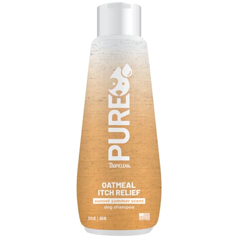TropiClean PURE Sunset Summer Itch Relief Shampoo for Dogs