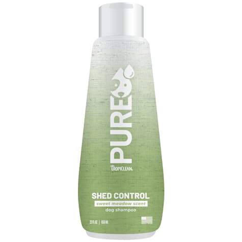 TropiClean PURE Sweet Meadow Shed Control Shampoo for Dogs