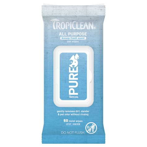 TropiClean PURE All Purpose Wipes
