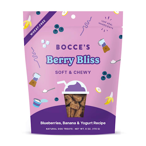 Bocce's Bakery Berry Bliss Smoothie Soft & Chewy Dog Treats