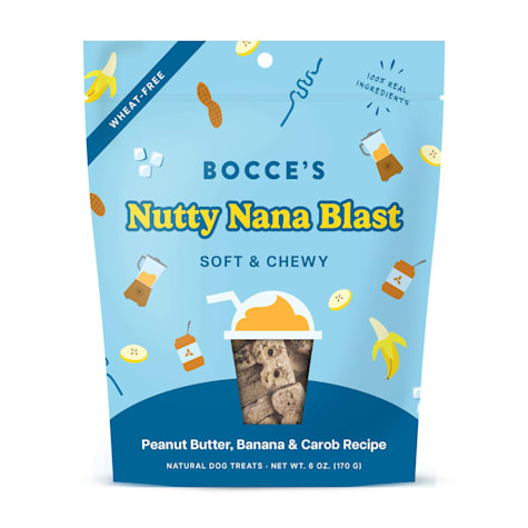 Bocce's Bakery Nutty Nana Blast Shake Soft & Chewy Dog Treats