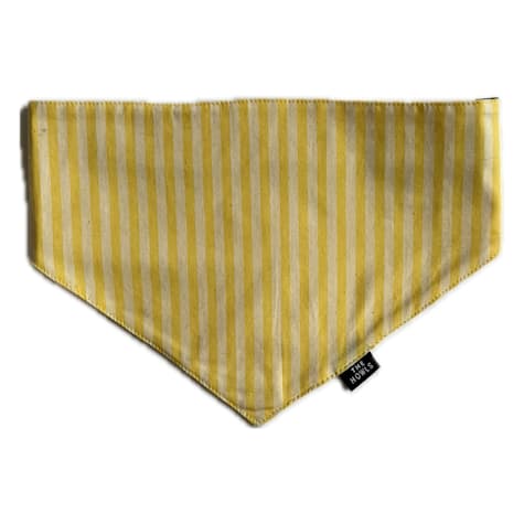 The Howls Yellow Stripe Bandana for Dogs