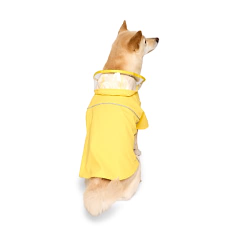 YOULY Classic Reflective Yellow Pet Raincoat
