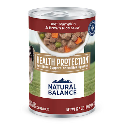 Natural Balance Health Protection Beef, Pumpkin & Brown Rice Stew Wet Dog Food