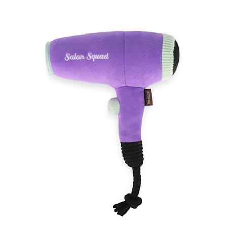 P.L.A.Y PET LIFESTYLE Splish Splash Howlin' Hair Dryer Dog Toy